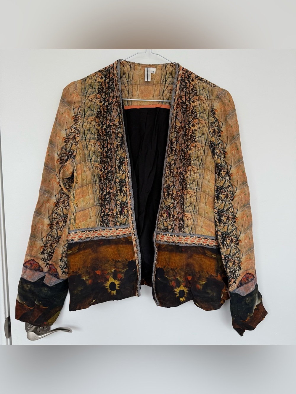 Blank London Boho Floral Patchwork Jacket - Multicolor Small
